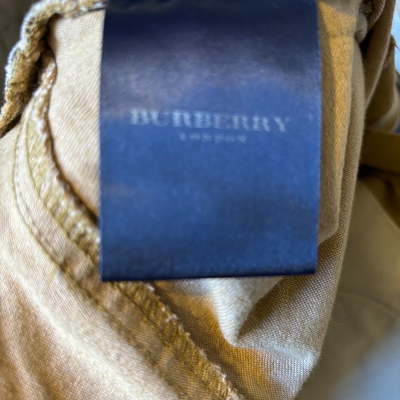 Burberry London, size 6, cotton pants with side piping - Picture 7 of 8